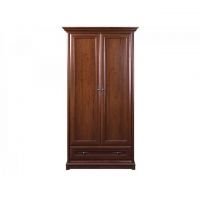 Шкаф распашной с ящиком Гербор Соната 2d/1s Каштан (GRB-1451)
