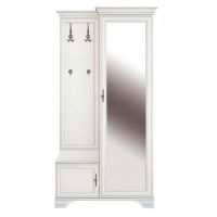 Передпокій з вішалкою BRW (БРВ) Кентуккі PPK/110P Білий альпійський (GRB-1870)