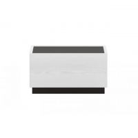 Тумба прикроватная Гербор Лайер KOM1S Венге магия + Ясень снежный (GRB-1365)