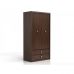 Шкаф распашной с ящиками Гербор Коэн SZF2D2S Венге магия (GRB-1418)
