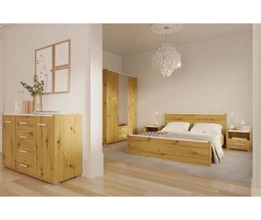 Комплект модульный в спальню Гербор Рутения N100028 Дуб артизан + Нимфея альба (GRB-1039) Комплект модульный в спальню Гербор Рутения N100028 Дуб артизан + Нимфея альба (GRB-1039)