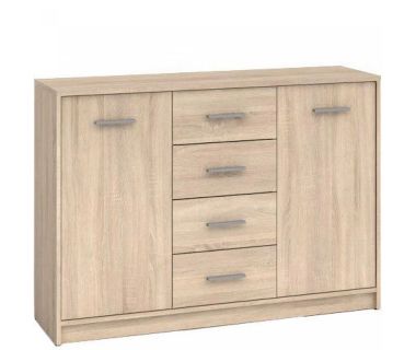 Комод в гостиную Гербор Непо KOM2D4S Дуб сонома (GRB-1141)