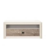 Тумба під телевізор BRW (БРВ) Коен 2 RTV1S Сосна аризонська + Дуб корабельний (GRB-1966)