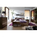 Комплект модульний до спальні BRW (БРВ) Джулі N77824 Венге магія + Дуб конкордія (GRB-1585)