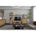 Тумба під телевізор Гербор Антарес RTV150 Дуб Тахо + Чорний (GRB-1324)