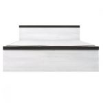 Кровать двуспальная (без основания под матрас) BRW (БРВ) Порто LOZ/140 140x200 см Джанни + Сосна ларико (GRB-1559)