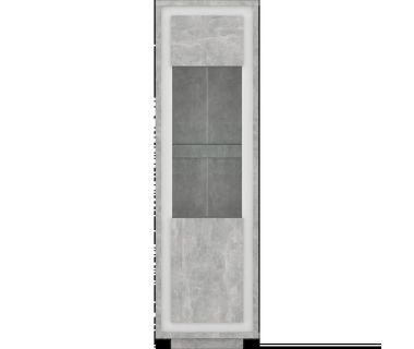 Пенал-витрина Гербор Антарес REG1W Бетон ательер + Нимфея альба (GRB-1052) Пенал-витрина Гербор Антарес REG1W Бетон ательер + Нимфея альба (GRB-1052)