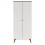 Шкаф распашной Гербор Тата SZF2D Нимфея альба + Орех Верона (GRB-1941)