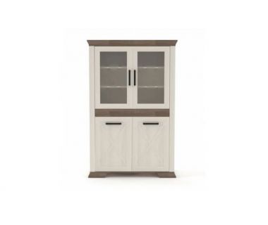 Пенал-витрина Гербор Марсель REG2D2W Ясен снежный + Дуб сонома трюфель (GRB-1066) Пенал-витрина Гербор Марсель REG2D2W Ясен снежный + Дуб сонома трюфель (GRB-1066)