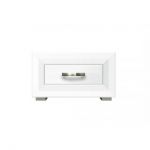 Тумба прикроватная BRW (БРВ) Маркус KOM1S Джанни + Дуб каменный (GRB-1994)