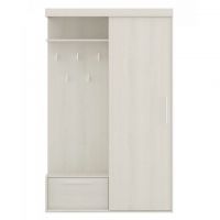 Прихожая со шкафом Гербор Агата SZF130 Ясень снежный (GRB-1411)