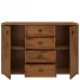 Комод у спальню BRW (БРВ) Індіана JKOM2D4S/130 Дуб шутер (GRB-1573)