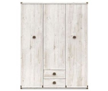 Шкаф для одежды в спальню BRW (БРВ) Индиана JSZF3D2S/150 Сосна аризонская (GRB-1605) Шкаф для одежды в спальню BRW (БРВ) Индиана JSZF3D2S/150 Сосна аризонская (GRB-1605)
