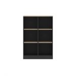 Тумба офисная Гербор Офис Нью KOM80 Антрацит + Дуб сонома (GRB-1381)