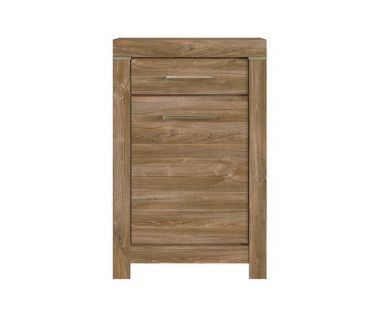 Комод до спальні BRW (БРВ) Герман KOM1D1S (телескопи) Дуб стерлінг (GRB-1685)
