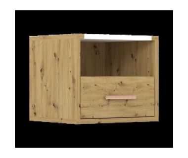 Тумба прикроватная Гербор Рутения KOM1S Дуб артизан + Нимфея альба (GRB-1358) Тумба прикроватная Гербор Рутения KOM1S Дуб артизан + Нимфея альба (GRB-1358)