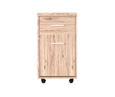 Тумба офисная под стол Гербор Шанталь KON1D1S Дуб санремо светлый (GRB-1409)