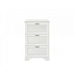 Тумба для обуви BRW (БРВ) Кентукки SFB3B Белый альпийский (GRB-2006)