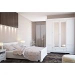 Комплект модульный в спальню Гербор Клео Белый (GRB-1461)