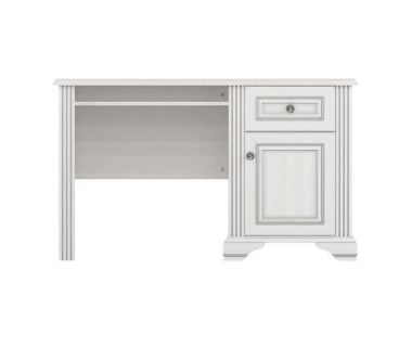 Стол компьютерный Гербор Уайт 130 Ясень снежный + Сосная серебряная (GRB-1281)