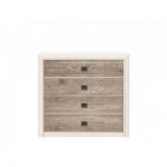 Комод в гостиную BRW (БРВ) Коэн 2 KOM4S (телескопы) Сосна аризонская + Дуб корабельный (GRB-1503)