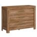 Комод до спальні BRW (БРВ) Герман KOM3S/9/12 (телескопи) Дуб стерлінг (GRB-1489)