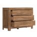 Комод до спальні BRW (БРВ) Герман KOM3S/9/12 (телескопи) Дуб стерлінг (GRB-1489)