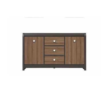 Комод в гостиную BRW (БРВ) Лорен KOM2D3S Венге магия + Монтеверде (GRB-1525) Комод в гостиную BRW (БРВ) Лорен KOM2D3S Венге магия + Монтеверде (GRB-1525)