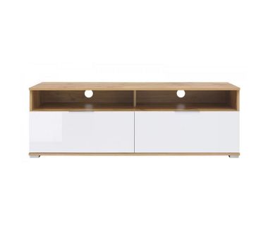 Тумба под телевизор BRW (БРВ) Злата RTV2S Дуб тахо + Белый матовый (GRB-1959)