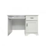 Компьютерный стол BRW (БРВ) Кентукки BIU1D1S Белый альпийский (GRB-1770)