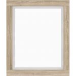 Зеркало настенное Гербор Сара LUS90 Дуб сонома + Нимфея альба (GRB-1104)