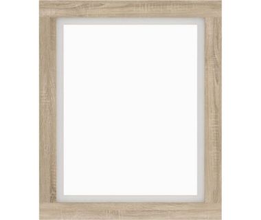 Зеркало настенное Гербор Сара LUS90 Дуб сонома + Нимфея альба (GRB-1104)