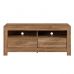 Тумба под телевизор с подсветкой BRW (БРВ) Герман RTV2S/6/14 Дуб стерлинг (GRB-1964)