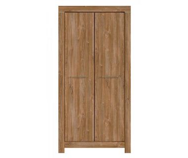 Шкаф платяной BRW (БРВ) Герман SZF2D/20/10 Дуб стерлинг (GRB-1689)