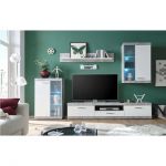 Модульная стенка для гостиной BRW (БРВ) Кэтлин Бетон + Нимфея альба (GRB-1905)