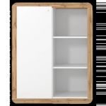 Комод в гостиную Гербор Ски KOM1DO Нимфея альба + Дуб аппалачи (GRB-1157)