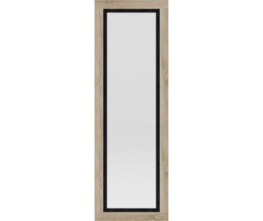 Зеркало настенное Гербор Сара LUS60 Дуб сонома + Антрацит (GRB-1100)