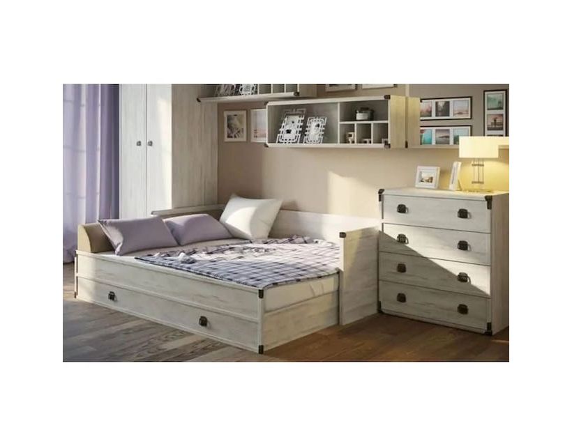 Набор мебели в детскую BRW (БРВ) N77810 Индиана Сосна Аризонская (GRB-1582)