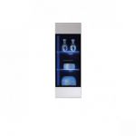 Пенал-вітрина навісний Гербор Вушер SFW 1W Німфея альба + Білий глянець (GRB-1068)