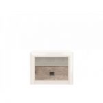 Тумба прикроватная BRW (БРВ) Коэн 2 KOM1S Сосна аризонская + Дуб корабельный (GRB-1995)