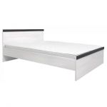 Кровать двуспальная (без основания под матрас) BRW (БРВ) Порто LOZ/160 160x200 см Джанни + Сосна ларико (GRB-1560)