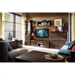 Модульна стінка для вітальні BRW (БРВ) Джулі Венге магія + Дуб конкордія (GRB-1887)