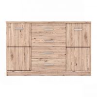Комод у вітальню Гербор Шанталь KOM2D4S Дуб санремо світлий (GRB-1171)
