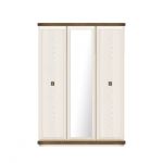 Шкаф распашной с зеркалом BRW (БРВ) Орегон SZF3D Сосна аризонская + Дуб больцано (GRB-1826)