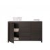 Комод в гостиную BRW (БРВ) Каспиан KOM2D4S Дуб милано темный (GRB-1494)