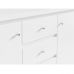 Комод у спальню BRW (БРВ) Крістіна KOM2D4S Білий + Білий глянець (GRB-1490)