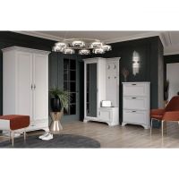 Набір меблів у передпокій BRW (БРВ) Кентуккі N77783 Білий альпійський (GRB-1761)