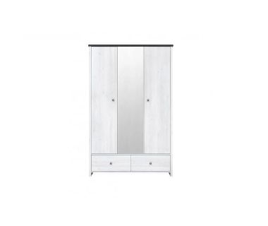 Шкаф для одежды с зеркалом BRW (БРВ) Порто SZF2D1L2S Джанни + Сосна ларико (GRB-1834) Шкаф для одежды с зеркалом BRW (БРВ) Порто SZF2D1L2S Джанни + Сосна ларико (GRB-1834)