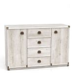 Комод у спальню BRW (БРВ) Індіана JKOM2D4S/130 Сосна аризонська (GRB-1574)