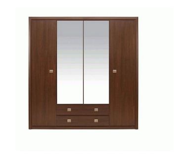 Шкаф в спальню с зеркалом Гербор Коэн SZF4D2S Венге магия (GRB-1420) Шкаф в спальню с зеркалом Гербор Коэн SZF4D2S Венге магия (GRB-1420)